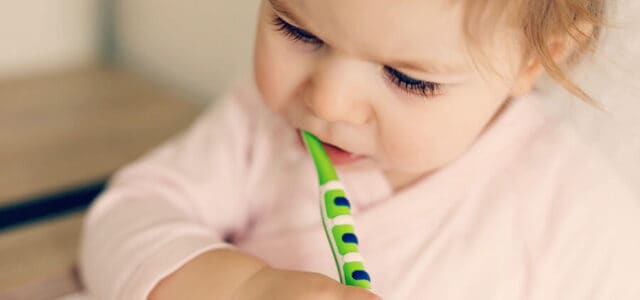 Higiene dental en bebés