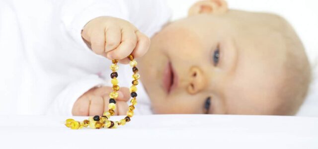 Collar ámbar para bebé Collar ámbar bebé