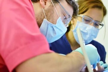 Blanqueamiento en diente con endodoncia