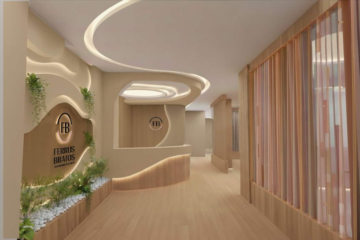 Interior de la clínica en Paseo de la Castellana