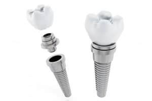 Implante dental unitario