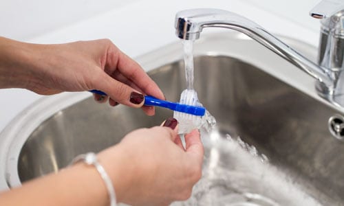 Limpiar ferula descarga