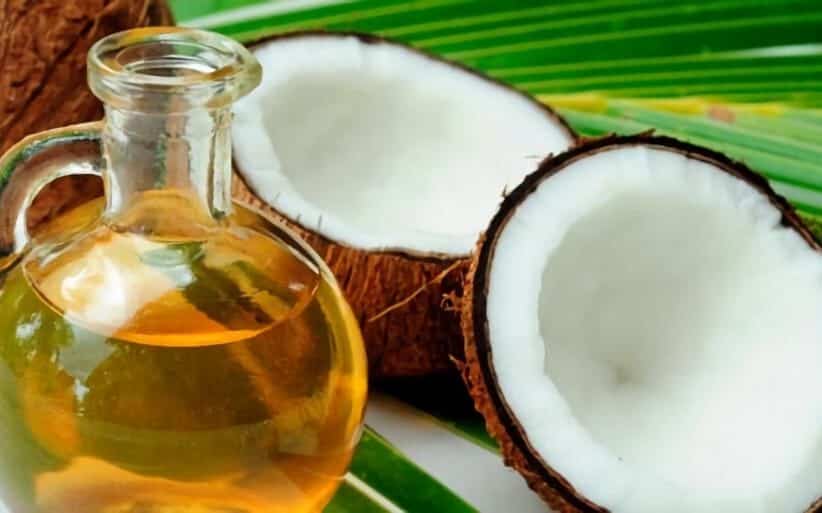 Enjuague con aceite de coco