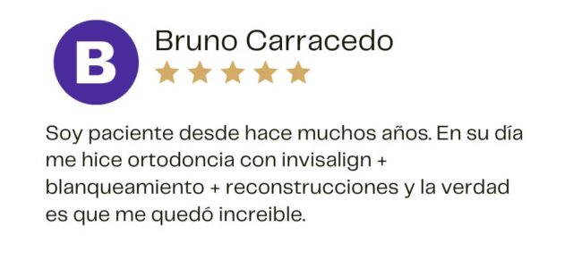 Un paciente comparte su opinion de carillas dentales