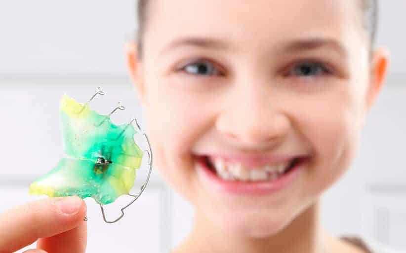 Aparatos dentales para niños