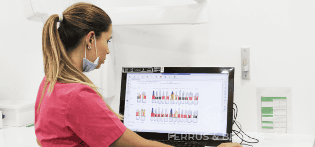Periodontograma tras curetaje dental