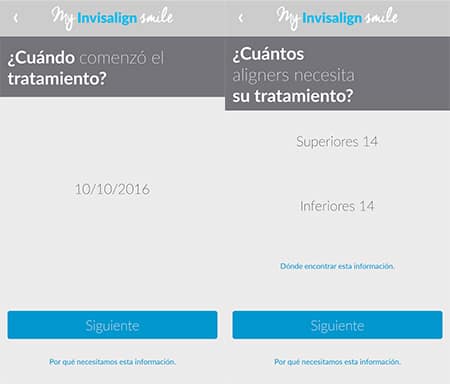 App para seguir el tratamiento con Invisalign
